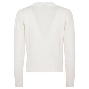 BASE MILANO Women's Knit Sweater Women WHITE Sweaters & Knitwear